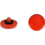Resim JJC Soft Release Button Vidalı Metal Deklanşör Düğmesi (Tümsek - Turuncu) 