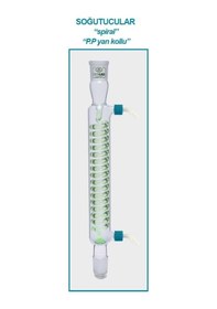 Resim İSOLAB 033.16.403 soğutucu - spiralli - 400 mm - dişi:NS29/32 -er 