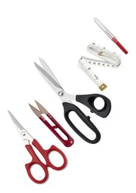 Resim Plastik Saplı 10 No 25 Cm Kumaş Kesim Makası Set Jpt-10 