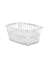 Resim Büyük Çamaşır Sepeti Selesi Şeffaf Royaleks-e298 Beyaz 