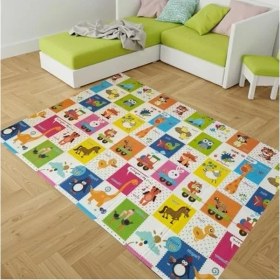 Resim Die Grup Çift Taraflı Katlanabilir Oyun Halısı ve Mat, 180X150 cm 