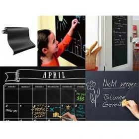 Resim Derin Stok Yapışkanlı Kara Tahta-Yazı Tahtası: Sticker Blackboard 