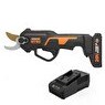 Resim Worx WG330E 20Volt 2.0A Li-ion Tek Akülü Profesyonel Kömürsüz Dal Budama Makası 