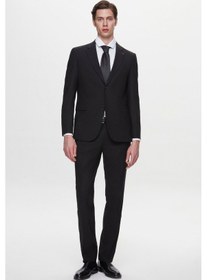 Resim D's Damat Ds Damat Regular Fit Siyah Düz Takim Elbise 5he05ob35565m 001 