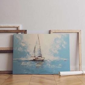 Resim Panoramik Tekne - 120x80 ( Çok Satan ) 