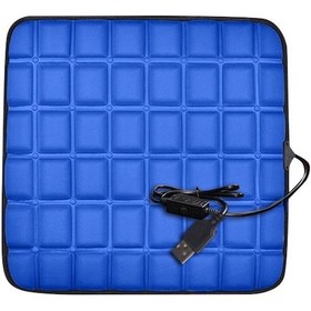 Resim Isıtma Araba Koltuğu Minderi Hızlı Isıtma Elektrikli Isıtıcı Hafızalı Köpük Ped 