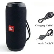 Resim Taşınabilir Hoparlör Kablosuz Bluetooth Uyumlu Subwoofer Dış Mekan Su Geçirmez Black 800mah 