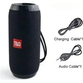 Resim Taşınabilir Hoparlör Kablosuz Bluetooth Uyumlu Subwoofer Dış Mekan Su Geçirmez Black 800mah 