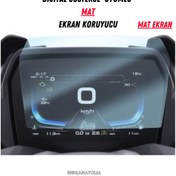 Resim UniqAnatolia Voge Sr3 2024 Dijital Gösterge Uyumlu Mat Ekran Koruyucu 