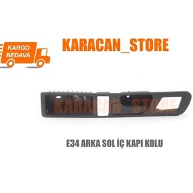 Resim Bmw E34 Arka Sol Iç Kapı Açma Kolu 
