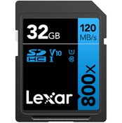 Resim Lexar 800x BLUE Series 32 GB SDHC Hafıza Kartı Lexar