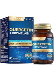 Resim Shop a Way Quercetin Bromelain 30 let C Vitamini Çörek Otu ve Isırgan Otu İçerikli Takv 
