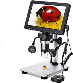 Resim Annlov 7" LCD Dijital Mikroskop 1200X Büyütme 1080P 