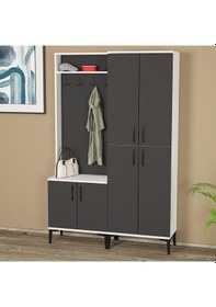 Resim Kalenderdekor1 Kalender Dekor Rose-1-4 Rs14 Portmanto Vestiyer Ayakkabılık 