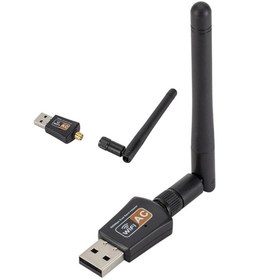 Resim VONTAR Adaptör Kablosuz Wifi Alıcı Bilgisayar Notebook Harici Wifi Alıcısı Ac 600 Mbps Dual Band Usb 2.0 