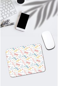 Resim pixolog Renkli Çizim Solucan Desenli Mouse Pad 1530 