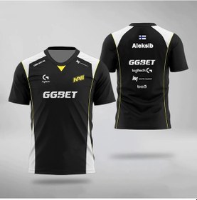 Resim Snapbuy Navı 2025 Cs2 Espor Forması - Cs:go Profesyonel Lig Antrenman Tişörtü, S1mple & Aleksib Fan Tasarımıgrierkek Gri 