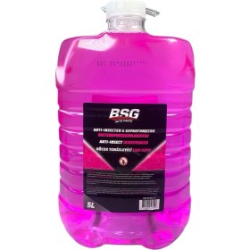 Resim BSG Yazlık Oto Cam Suyu 5 Litre Böcek Temizleyici Etkili Parfümlü Formül 