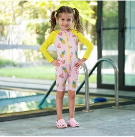 Resim Owli Sunsafe Uv Korumalı Swimsuit Mayo Flamingo 001 