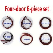 Resim Hightower Tesla Model 3/y Kapı Ses Yalıtım Contası 9 Parça Tam Set Su Geçirmez Tampon 