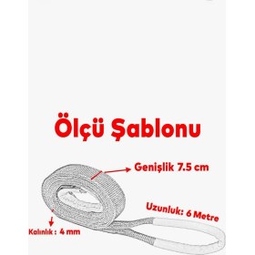 Resim Ten Lift Polyester Sapan 3 Ton 6 Metre 