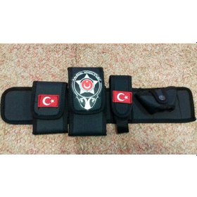 Resim Yenı Tasarım,güvenlik Bel Kılıfı,palaska,ögg Cüzdanı Al Siyah 