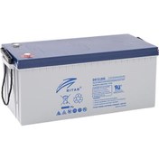 Resim Ritar 12 Volt 200 Amper Jel Akü Derin Döngü Dg12-200 Deep Cycle 