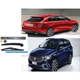 Resim Fiat Egea Hatchback Arka Silecek Kolu ve Süpürgesi 2015-2019 N11.5367 