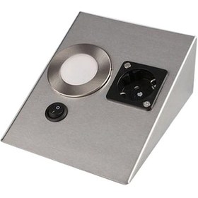 Resim Tezgah Altı Aydınlatma Krom Beyaz Işık Krom 