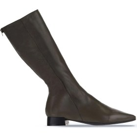 Resim Bueno Shoes Haki Deri Kadın Düz Çizme 01WR3010 01WR3010 