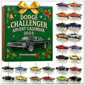 Resim 2025 Noel Advent Takvimleri Dekorasyon Akrilik 3d Olmayan Tam Stil A Dodgechallenger 