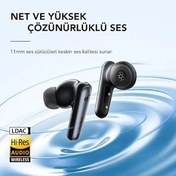 Resim Soundcore Anker Liberty 4 NC Bluetooth Kulaklık, Adaptive ANC 2.0, 3 Kat Daha Detaylı Net, 10 Saat / 50 Saat Endişesiz Pil, 6-Mikrofonlu Akıllı Çağrılar, Ses Açık Mavi 
