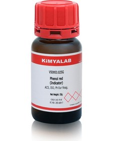 Resim Kimyalab Fenol Kırmızısı İndikatör 25 G 