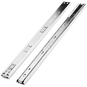 Resim Galvanizli Teleskopik Çekmece Rayı 46x400 - Çekmece Rayları Çekmece Rayları Beyaz Diğer 