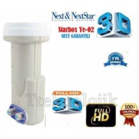 Resim Full Hd 4K 3D Lnb 1080P 0.3Db 2 Li İkili 
