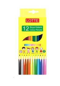 Resim Lotte Kuru Boya Kalemi 12 Renk Lt940 