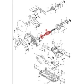 Resim Makita 5704 R Kollektör 516489-7 