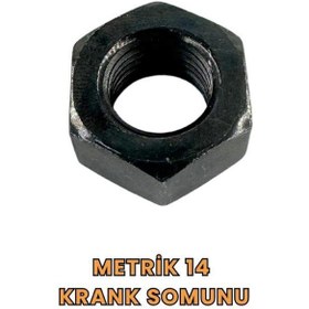 Resim Krank Başı Somunu Scooter - Onvo Teker Somunu - Metrik 14 