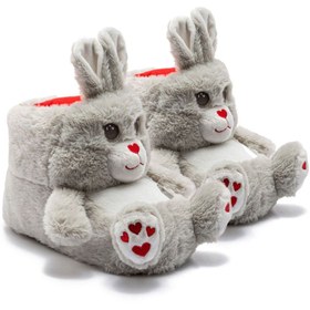 Resim Twigy Rabi Çocuk Hayvanlı Panduf Gri 30/35 