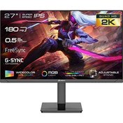 Resim GameBooster GB-2719FQHD 27" 180 Hz 0.5 ms SS IPS QHD 1.07B Color Depth HDMI DP Flat Gaming Monitör GameBooster