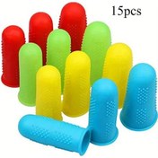 Resim Willowhaven 15 Adet Silikon Parmak Kılıfı Yapıştırıcı Tabancası İçin Kaymaz Koruma 3 Boyutlu 
