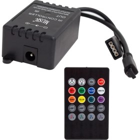 Resim Renk Değiştiren Sese Duyarlı Kumandalı LED Kontrol Cihazı (5057) 