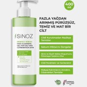 Resim Sinoz Yağlı ve Karma Ciltler Için Yüz Temizleme Jeli 400ml 