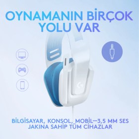 Resim Logitech G G335 Kablolu Oyuncu Kulaklığı 
