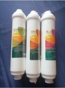 Resim Esli Kapalı Kasa Su Arıtma 4 Lü Filtre Seti Sediment-block-granule-membran 