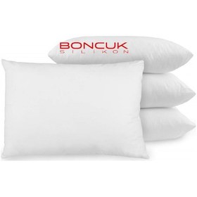 Resim Otel Tipi Boncuk Silikonlu Yastık Akfil 63 Tel Dokuma %100 Pamuk 50 x 70 CM 20 Adet 