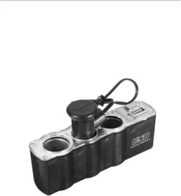 Resim Carub Çakmak Soketi 12V Kablolu 3Lü+ USB 