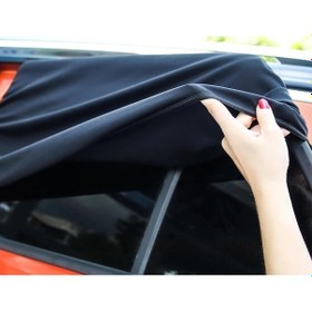 Resim Nessiworld Oto Cam Perdesi Büyük 107x47 Cm 532 