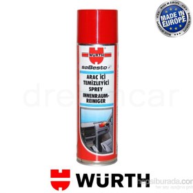 Resim Würth Araç İçi Temizleme Spreyi Derinlemesine Temizlik ve Şeftali Ferahlığı 500 ml 