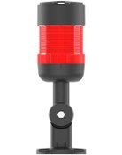 Resim Mesan Ø66 1 Kat Modüler Işıklı Kolon Multi Led Buzzer Devrilme Aparatlı Kırmızı 110-220vac Ms 82611.1.110-220vac 